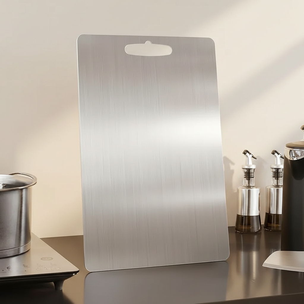 Orenza Living Titanium Chopping Board for kitchen food prep